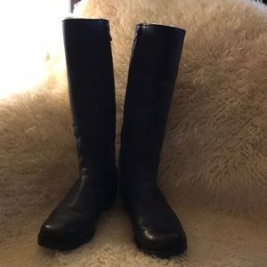 UGG Black Leather Boots